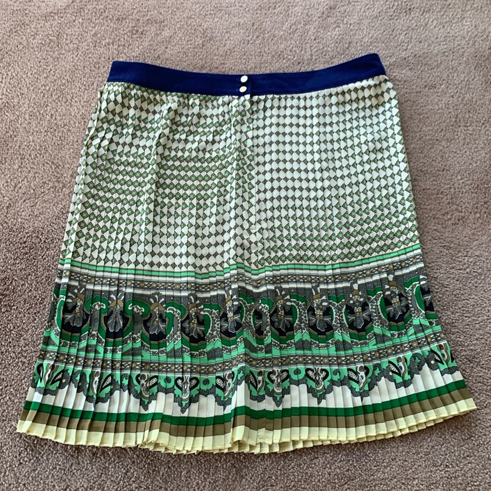 Zara Pleated Scarf Mini Skirt-size XS